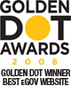 Golden Dot Winner - Best EGov Website