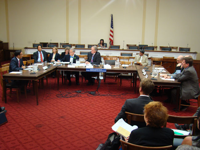 Members and panel listen to testimony of Ambassador Haqqani