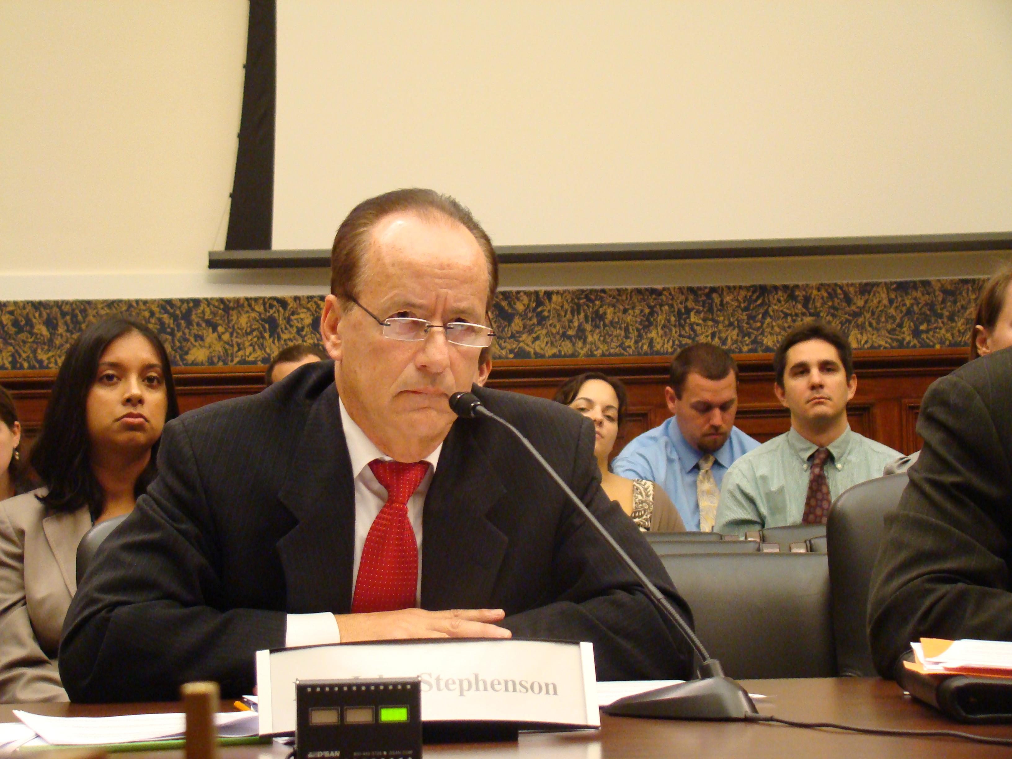 Mr. Stephenson Mr. Stephenson