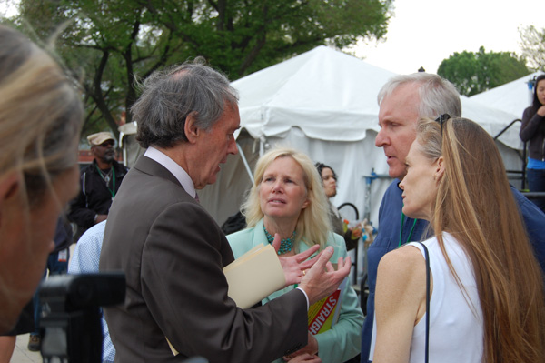 Chairman Markey and James Cameron