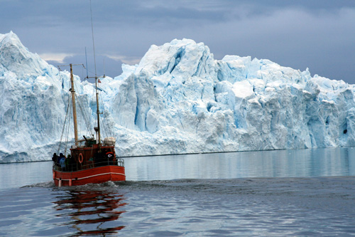 boat in greenland