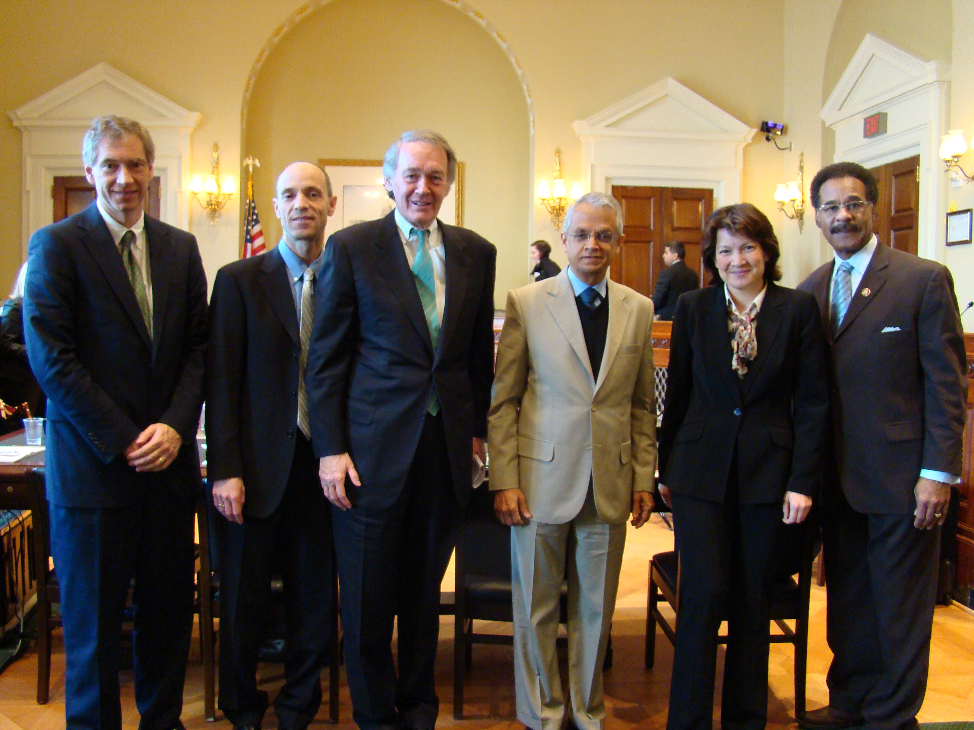 Witnesses at the hearing with Chairman Markey 