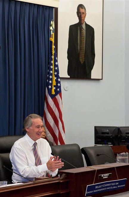 Chairman Markey at the briefing