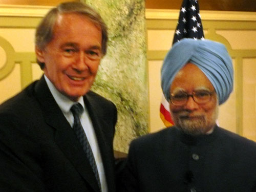 Chairman Markey & Prime Minister Singh