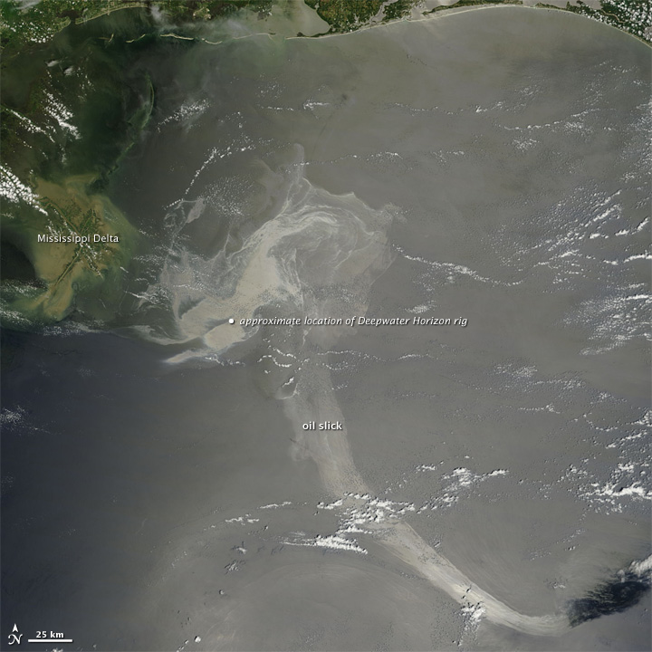 NASA Gulf Spill image 5/19 NASA Gulf Spill image 5/19