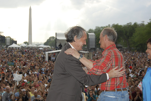 Chairman Markey and Denis Hayes
