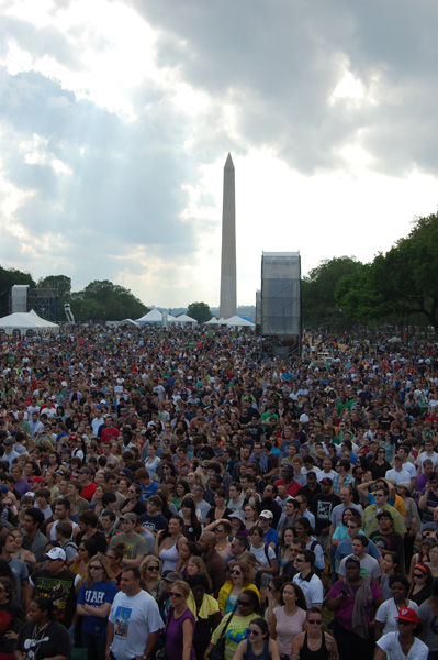 The crowd