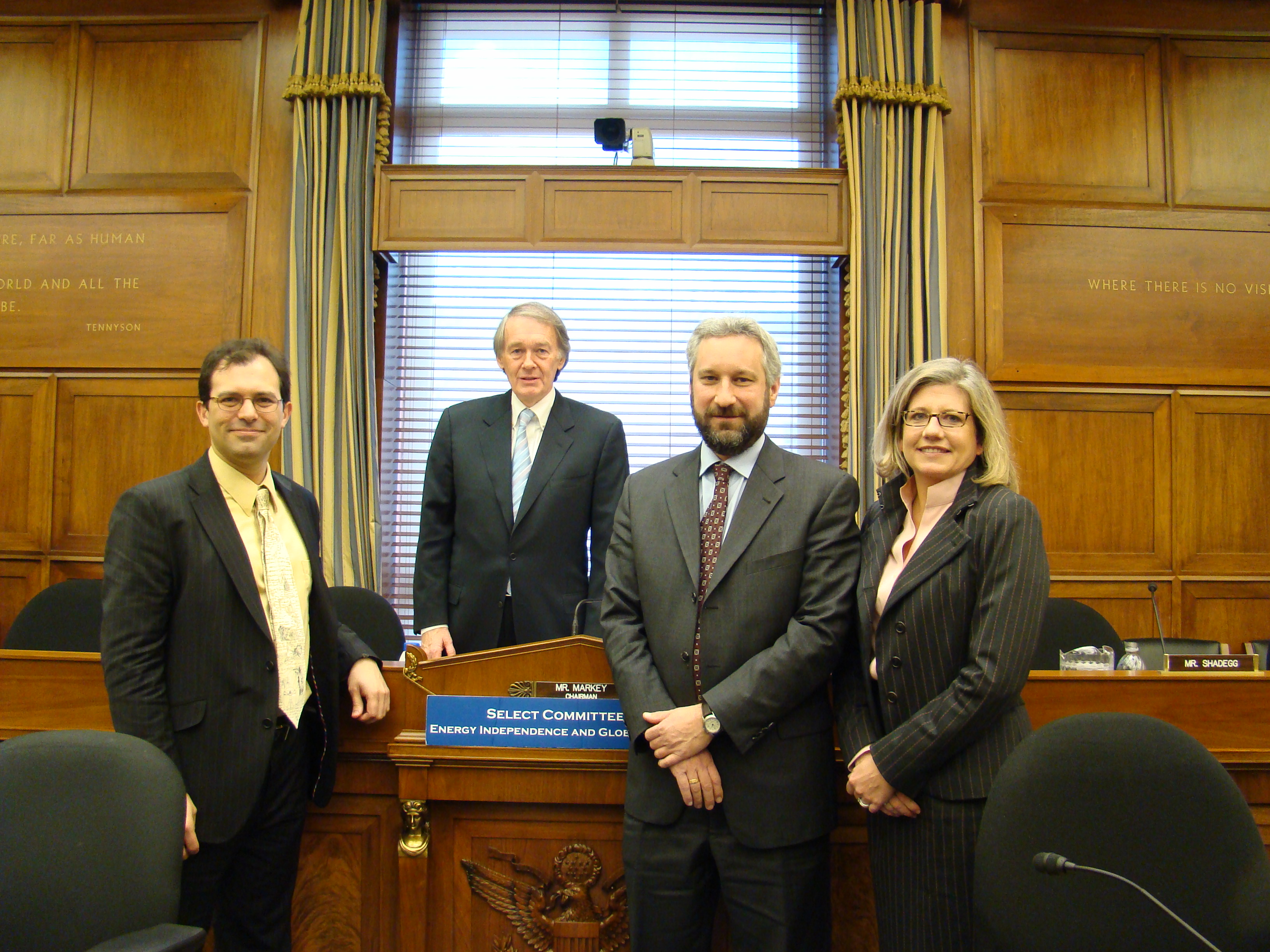 Chairman Markey & Witnesses