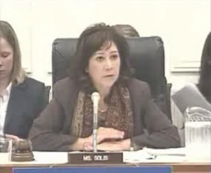 Solis at Health Hearing