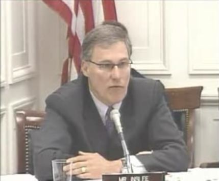 Inslee at Health Hearing