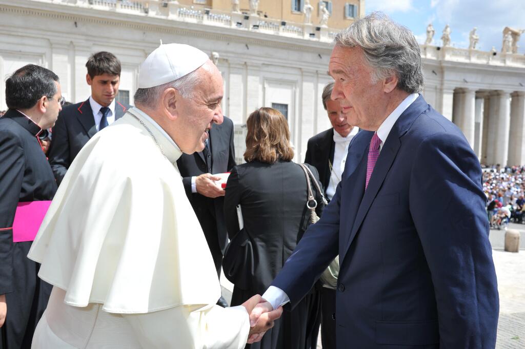 Senator Markey and Pope Francis